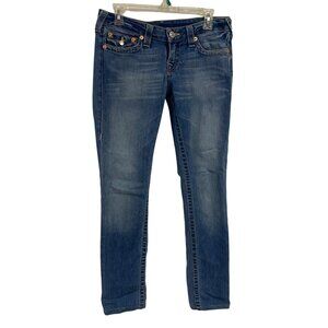 True Religion Straight Leg Jeans‎ Low Rise Size 27